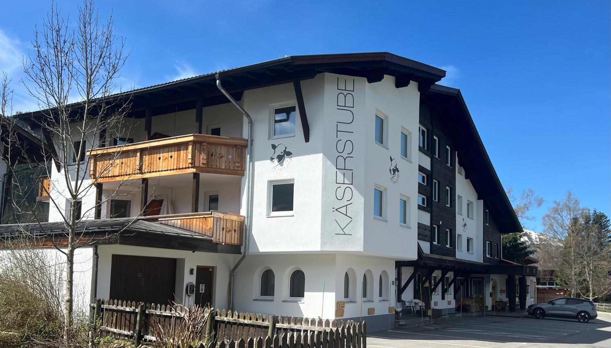 Käserstube Ferienwohnungen Tannheim Exterior foto